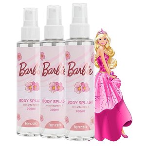 Fenzza - Body Splash com Vitamina E Barbie BAR002 - 06 Und