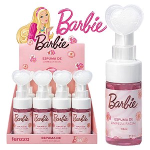 Fenzza - Espuma Limpeza Facial Barbie BAR004 - 12 Und