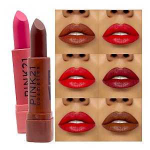 Pink 21 - Batom Velvet CS5732B - 06 Und