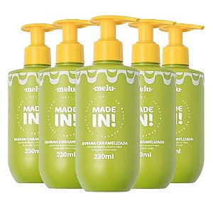 Ruby Rose - Sabonete Liquido Corpo e Mão Banana Caramelizada Made In Melu RRB5102 - 06 Und