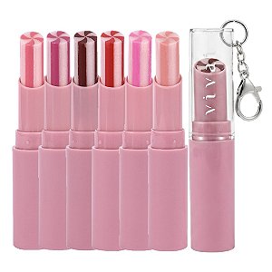 Vivai - Lip Balm Hidratante Labial Me Leva com Chaveiro 3378 - 6 Und