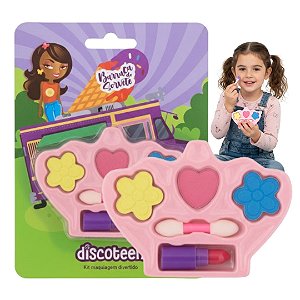 Discoteen - Kit Maquiagem Infantil Barraca de Sorvete HB108698C