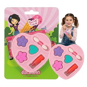 Discoteen - Kit Maquiagem Infantil Barraca de Sorvete HB108698A