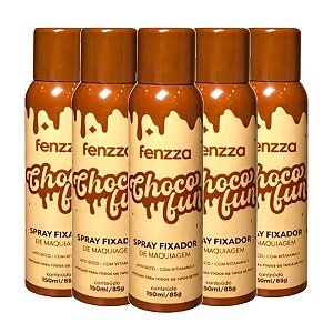 Fenzza - Spray Fixador de Maquiagem Choco Fun FZ53051 - 06 Und