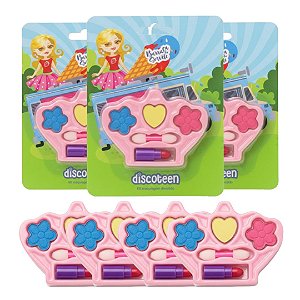 Discoteen - Kit Maquiagem Divertido Barraca de Sorvete HB108698B - 12 Und