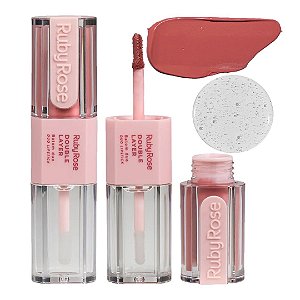 Ruby Rose - Batom Duo Double Layer HBL6102 G1 - DL40