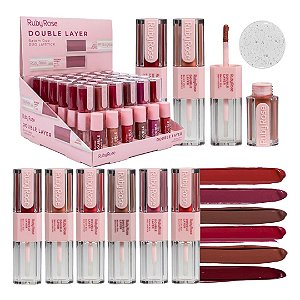 Ruby Rose - Batom Duo Double Layer HBL6102 G2 - 36 Und