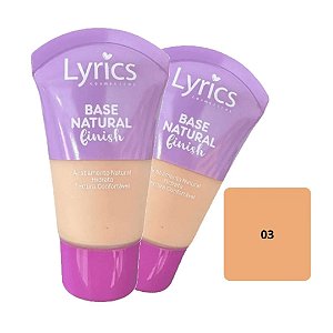 Lyrics - Base Natural Finish HB104007 - COR 03