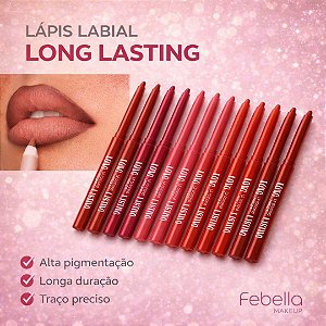 Febella - Lapis Labial Long Lashing LPL40402 - 12 Und