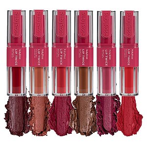 Ruby Rose - Batom Duo Lip Twice L6101 G2 - 06 Und