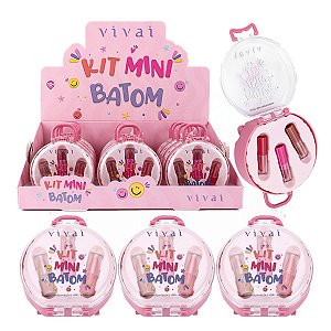 Vivai - Kit Mini Batom 3414 - 12 Und