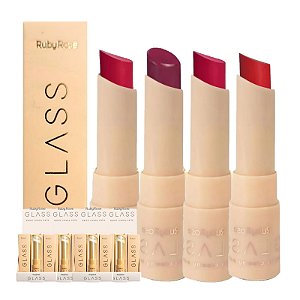 Ruby Rose - Batom Creamy Matte Glass HBF567 G2 - 48 Und