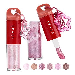 Vivai - Gloss Glitter com Chaveiro ME LEVA 3380 - 06 un