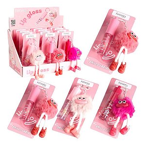 Febella - Gloss Fofo Chaveiro BM40146 - 12 Unid