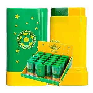 Miss Rose - Pinta Rosto Stick Brasil - 24 Unid