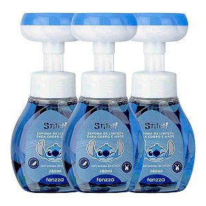 Fenzza - Espuma de Limpeza Stitch Disney DIS159 - 06 Unid