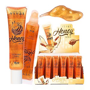 Vivai - Esfoliante Labial Mel Honey Scrub 3342 - 48 unid