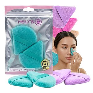 Meilys - Par de Esponjas Triangulo MAC334 - SORTIDO