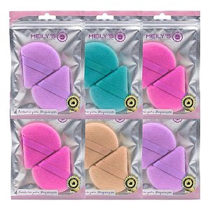 Meilys - Par de Esponjas Triangular MAC334 - 12 Und