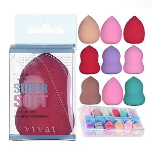 Vivai - Esponja de Maquiagem Super Soft 5001 - 12 Und