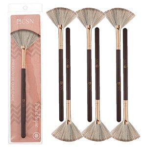 CSN - Pincel Leque para Blush e Iluminador CP-46-C - 6 Und