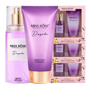 Miss Rose - Kit Body Splash e Hidratante Desejada - 03 Und