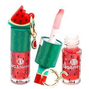 Lua e Neve  - Lip Gloss Melancia Chaveiro LN09217
