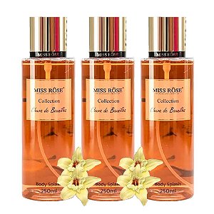 Miss Rose - Body Splash Chuva de Baunilha 250ml - 03 Un