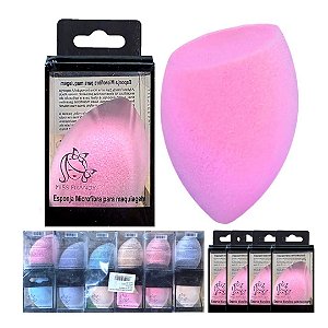 Miss Frandy - Esponja de Microfibra Para Maquiagem - 12 Unid