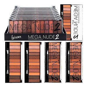 Luisance - Paleta de Sombras Mega Nude 2 L3303 - 12 Und