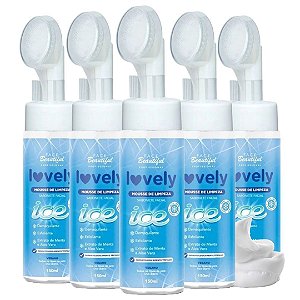 Face Beautiful - Mousse de Limpeza Ice Lovely FB447  - 06 Und