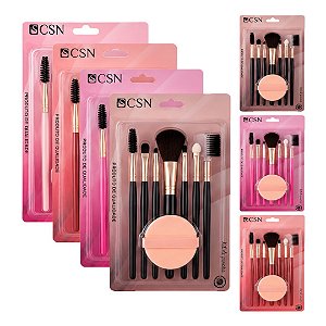 Cisne - Kit de 07 Pinceis e Esponja CK033 - 06 Und