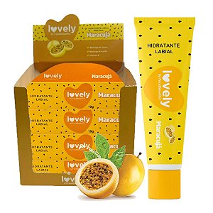 Face Beautiful - Hidratante Labial Maracuja Lovely FB545 - 12 Und