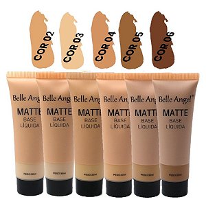 Belle Angel - Base Liquida Matte B110 G2 - 06 Und
