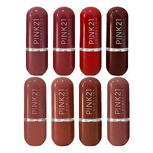 Pink 21 - Batom Matte Effect CS4558 - 8 Und
