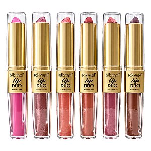 Belle Angel - Lip Duo Batom e Gloss B128A - 06 Und