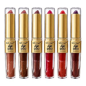 Belle Angel - Lip Duo Batom e Gloss B128B - 06 Und