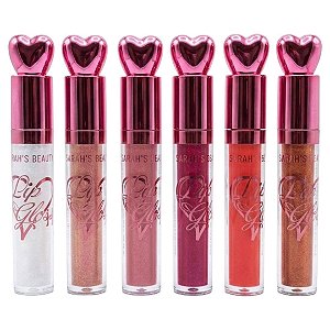 Sarahs Beauty - Lip Gloss Coração CS6523 - 6 Und