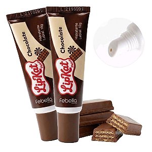 Febella - Hidratante Labial Chocolate LipKat LGK0126