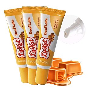 Febella - Hidratante Labial Doce de Leite LGK0426 - 06 Und