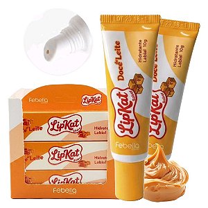 Febella - Hidratante Labial Doce de Leite LGK0426 - 12 Und