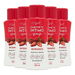 Belkit - Sabonete Intimo Sense Morango - 06 Und