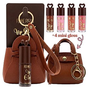 Femme Paris - Lip Gloss Chaveiro Bolsa FR203