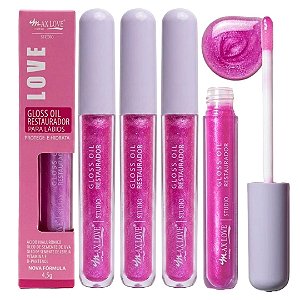Max Love - Gloss Oil Restaurador para Labios 174 - 06 Und