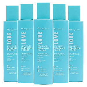 Max Love - Demaquilante para Rosto e Olhos Love - 12 Und