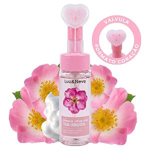 Lua e Neve - Espuma de Limpeza Coração Rosa Mosqueta LN5501012
