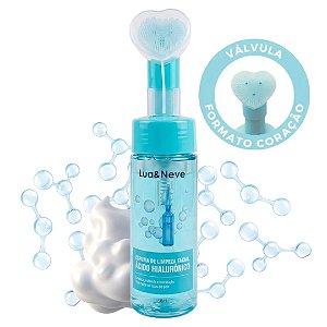Lua e Neve - Espuma de Limpeza Coração Acido Hialuronico LN5501013