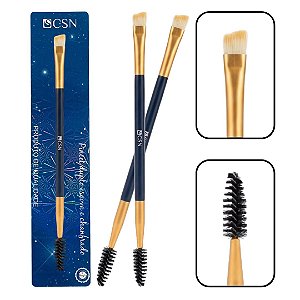 Cisne - Pincel Duplo Escova e Chanfrado CP48I