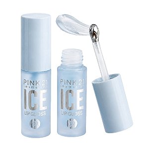 Pink 21 - Lip Gloss Ice Efeito Refrescante