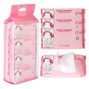 Vivai - Lenço Removedor Calmante Camomila e Aloe 5071 - 72 Pacotes